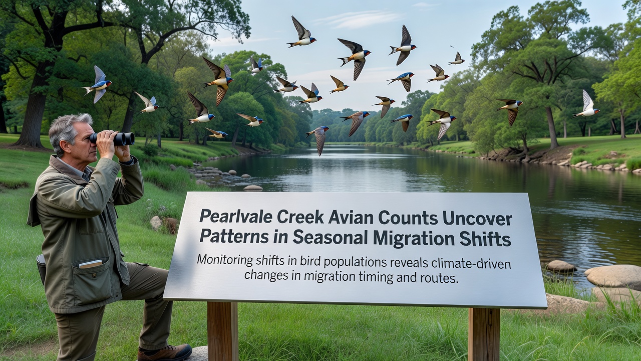 Pearlvale Creek Avian Counts Uncover Patterns in Seasonal Migration Shifts