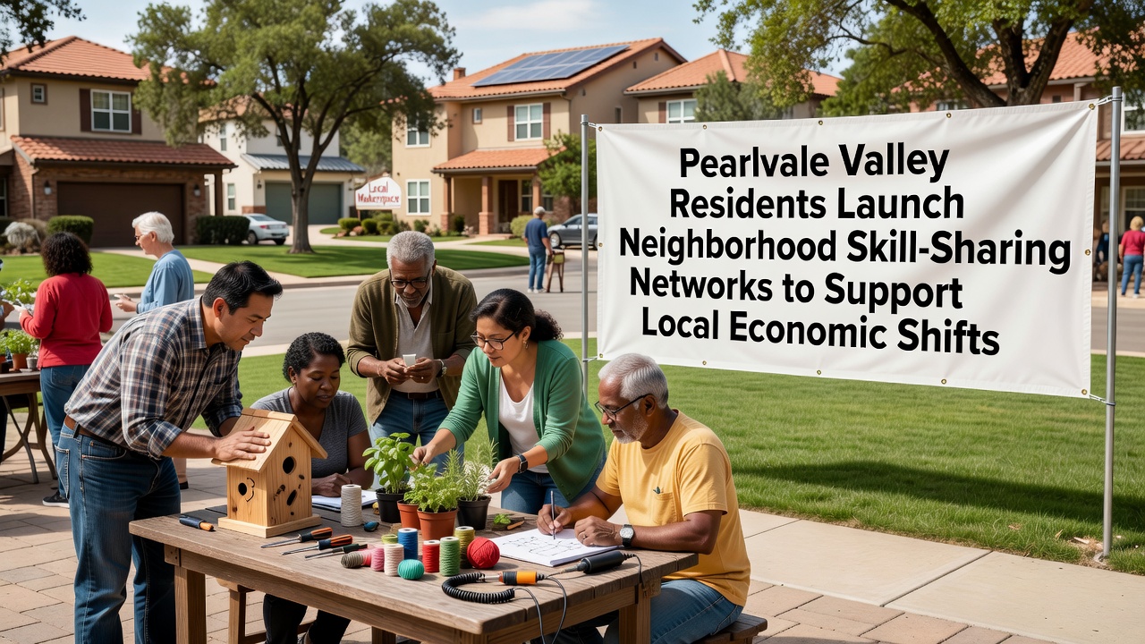 Pearlvale Valley Residents Launch Neighborhood Skill-Sharing Networks to Support Local Economic Shifts