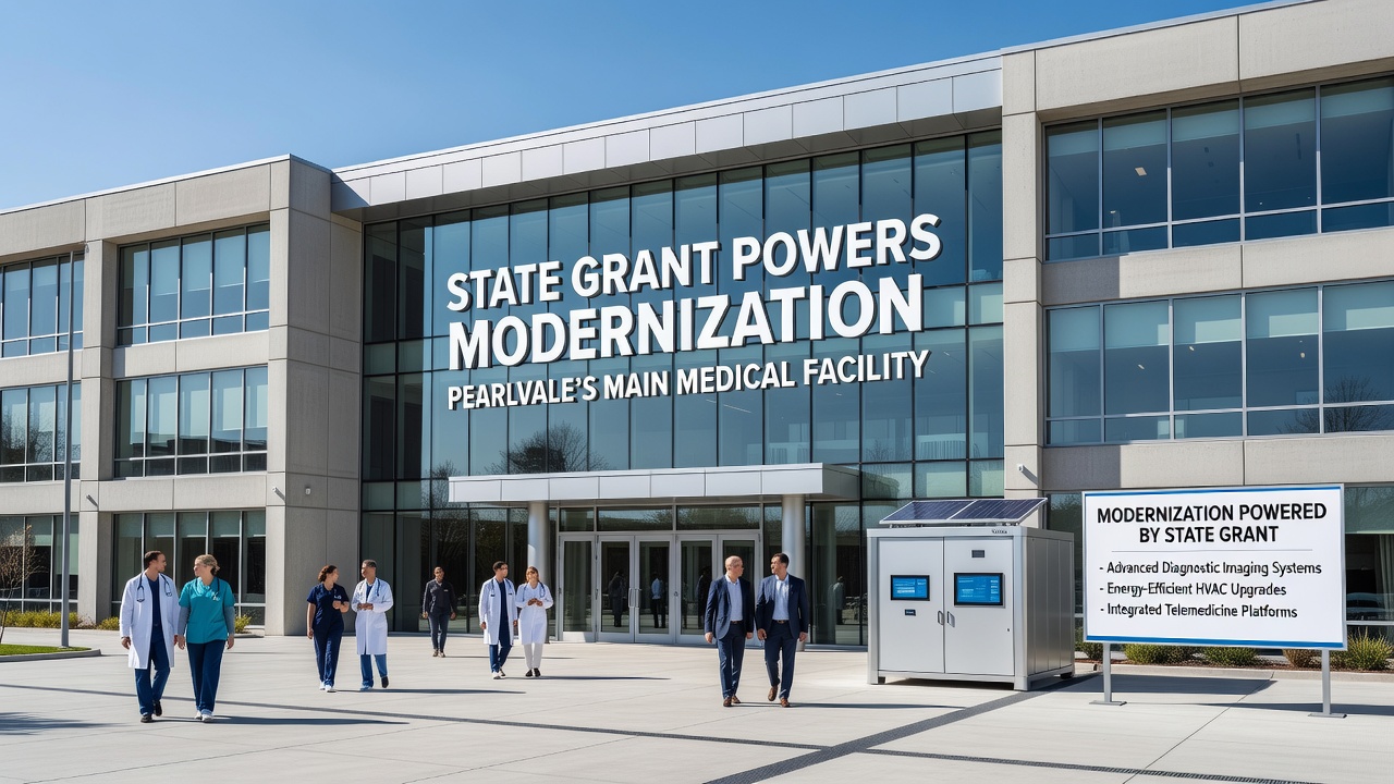 State Funding Modernization Initiative Transforms Pearlvale Main Medical Facility