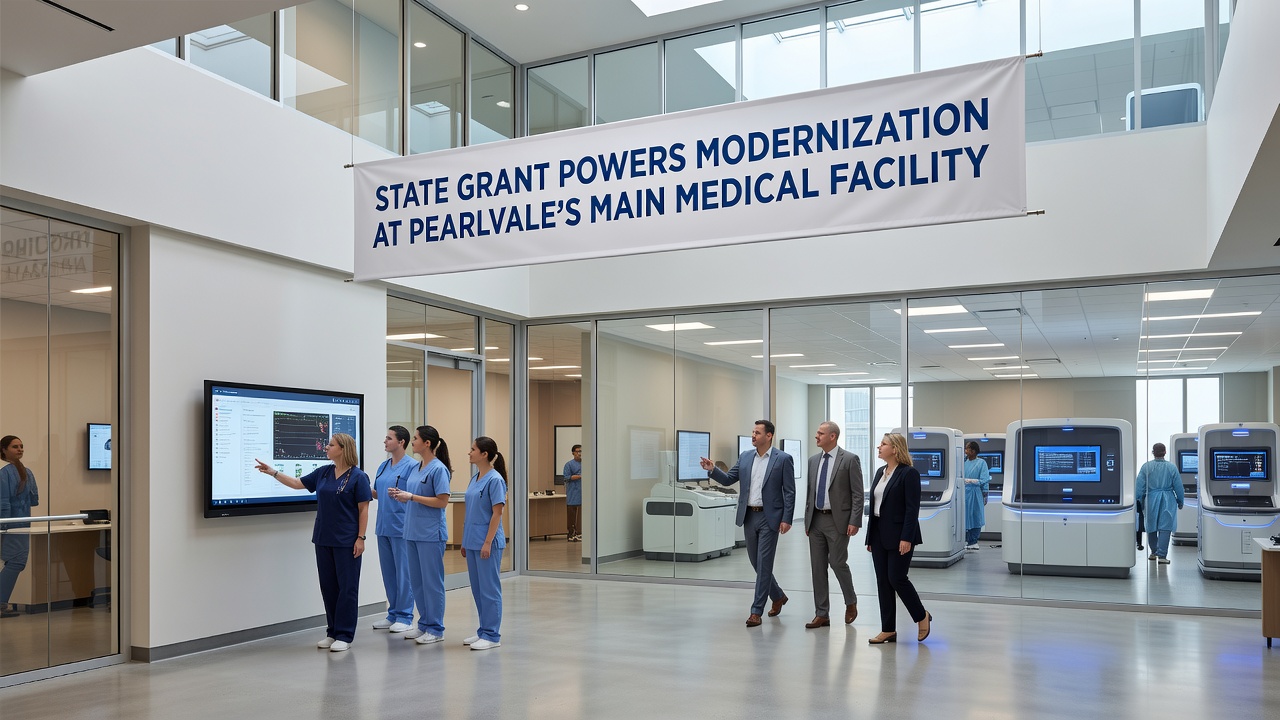 Interior construction and technology installation at the medical facility as part of state grant modernization